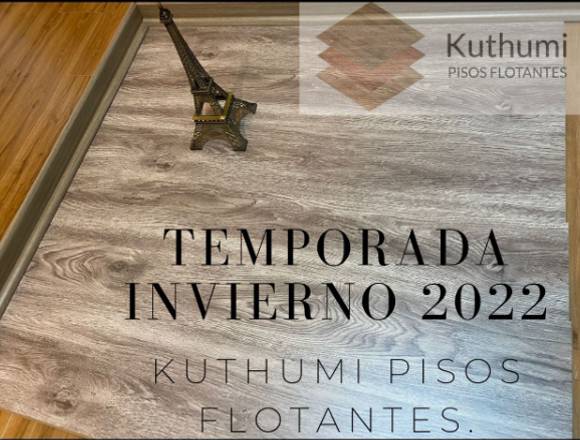 !Piso Flotante Gris Opaco Vitrificado! :O en Independencia (Comuna)