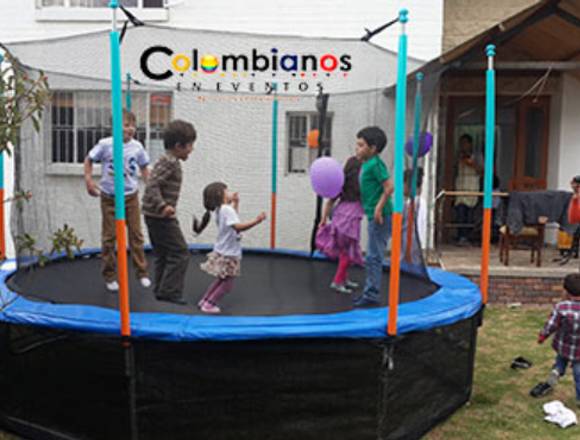Camas elásticas decoración en globos en Sopó (Municipio)