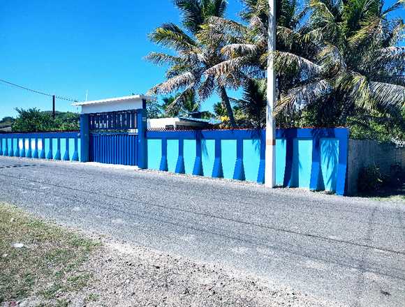Vendo Terreno con casa y titulo original en Villa Isabela (Municipio)