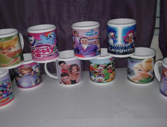 Tazas de polímero personalizadas sublimadas