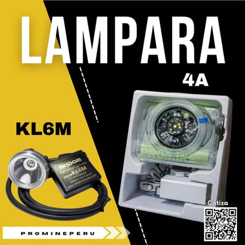Lámpara KL6M – 4A inalámbrica - Wisdom en Cajamarca (Distrito)