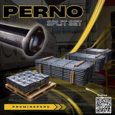 Split Set – Tubo ranurado de fricción en Arequipa (Distrito)