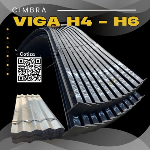 Cimbra – Sostenimiento en viga H4 – H6 en Cajamarca (Distrito)
