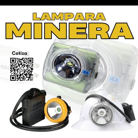 LÁMPARA MINERA 4A - KL13M – KL5M - WISDOM