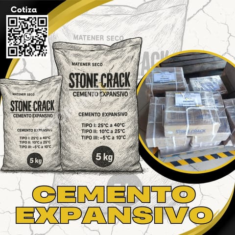 CEMENTO EXPANSIVO – ROMPIMIENTO DE ROCA