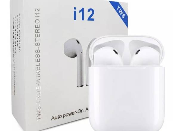 Audífonos Earpods Touch Inalámbricos Bluetooth i12 en Santiago de Cali (Municipio)