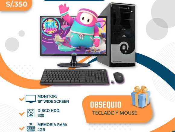 Computadora Core i3 con Monitor 19” en La Victoria (Lima 13) (Distrito)