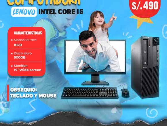 ¡Sorprende a papá con esta super PC Lenovo Core 5! en La Victoria (Lima 13) (Distrito)