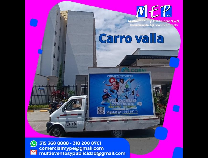 Vehiculos publicitarios, perifoneo y mas en Palmira (Municipio)