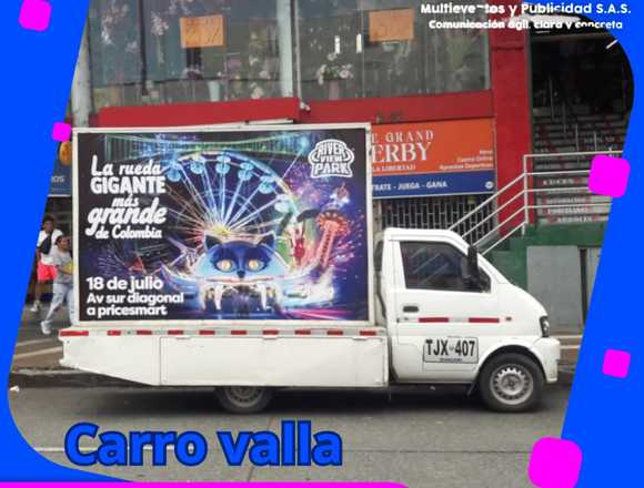 Vehículos de publicidad en Fusagasugá (Municipio)