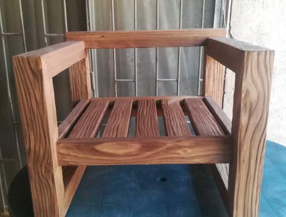 Sillón Rústico para Terraza e Interiores en Puente Alto (Comuna)