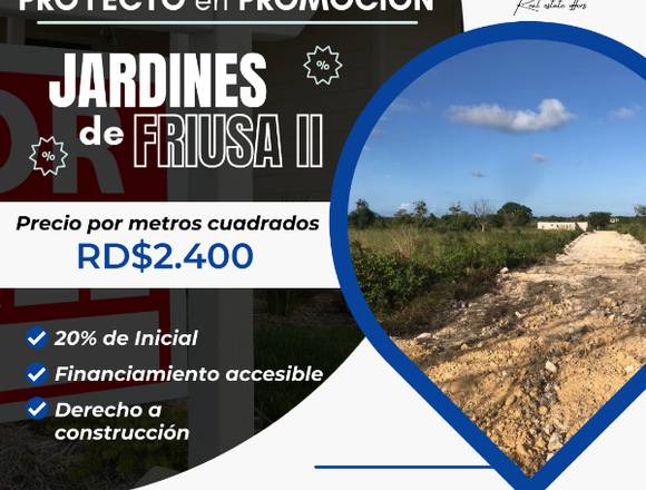 Solares en Promoción en Jardines de Friusa II en Higüey (Municipio)
