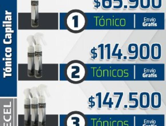 Tonico Capilar Crece Cabello Anticaida Hombres en Medellín (Municipio)