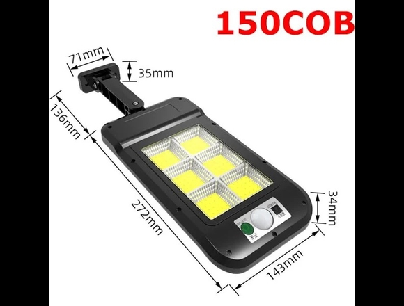 REFLECTOR LED SOLAR y SENSOR de movimiento