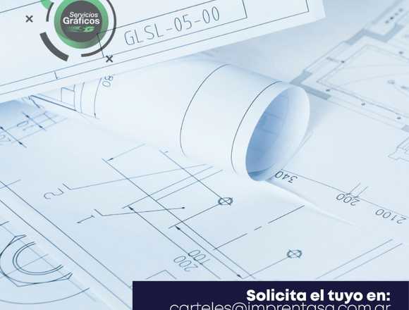 Planos Impresos De Arquitectura en San Miguel (Localidad)