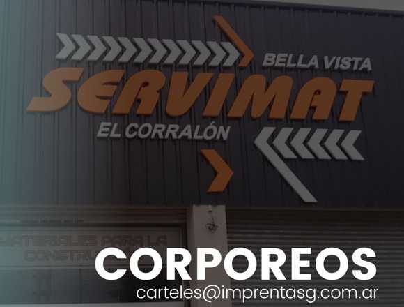 Letras Corpóreas de Polyfan Personalizados en San Miguel (Localidad)