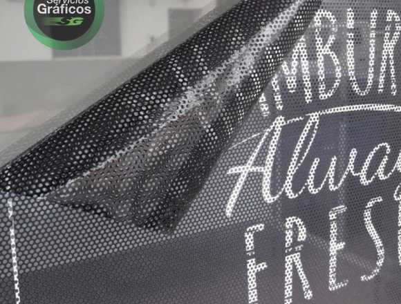 Ploteo Con Microperforado en San Miguel (Localidad)