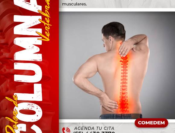 🤒 Dolor de Columna Vertebral 🤦‍♂️ en Cuauhtémoc (Municipio)
