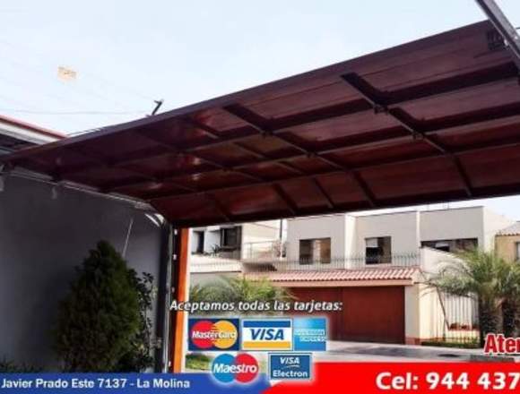 FABRICACION DE PUERTAS LEVADIZAS SECCIONALES en La Molina (Lima 12) (Distrito)