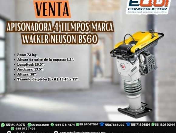 Apisonadora 4 tiempos marca wacker neuson BS60 en Guadalajara (Municipio)