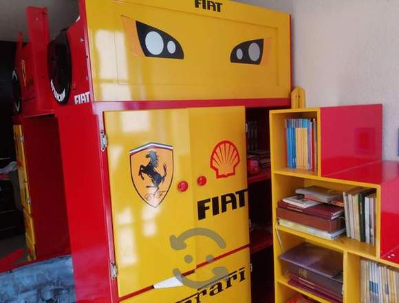 VENTA DE LITERA DE CARRO PARA NIÑOS