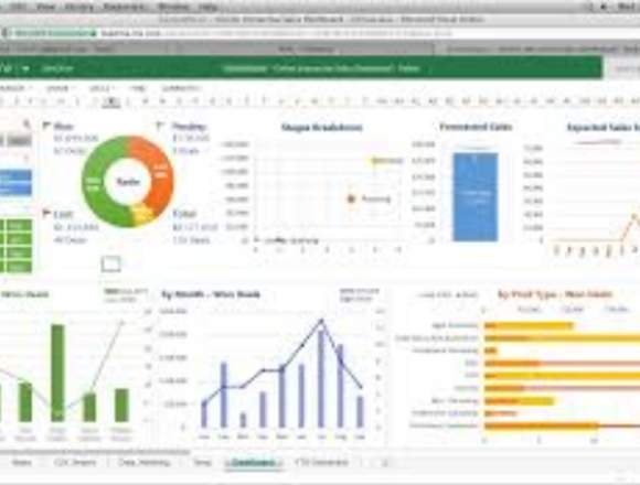 Elaboración de Dashboards para empresas y Mypes. en Lima (Lima 1) (Distrito)