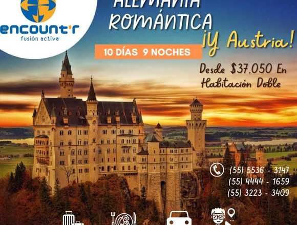 Alemania romántica y Austria en Benito Juárez (Municipio)