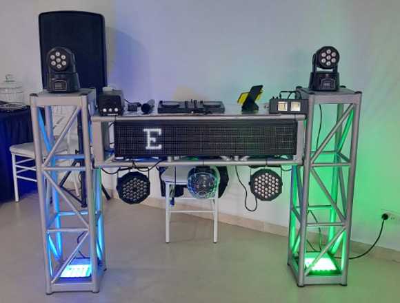 Miniteka, sonido, luces, truss en H en Medellín (Municipio)