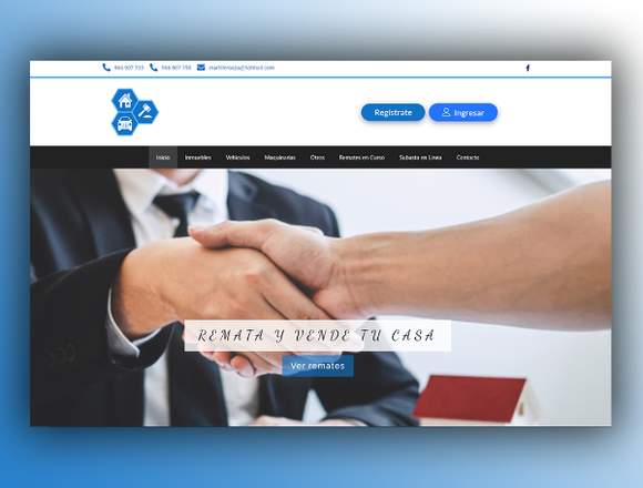 Diseño de paginas web Arequipa en Arequipa (Distrito)