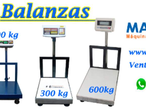 BALANZAS COMERCIALES -INDUSTRIALES Y GRAMERAS en Pimentel (Distrito)