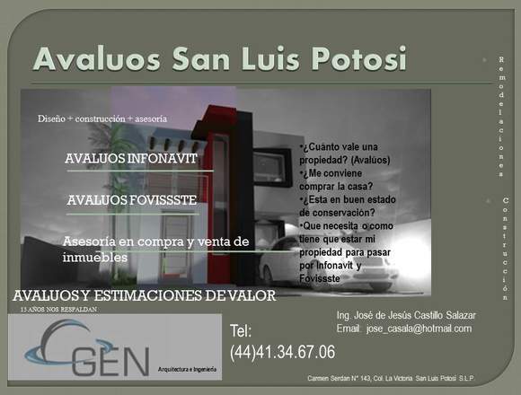 AVALUOS INMOBILIARIOS