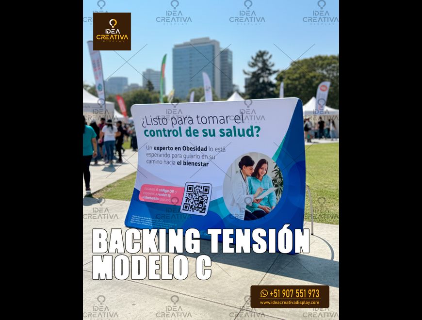 Backing Tensión Modelo | C Estructura Publicitaria en Lima (Lima 1) (Distrito)