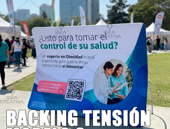 Backing Tensión Modelo | C Estructura Publicitaria en Lima (Lima 1) (Distrito)