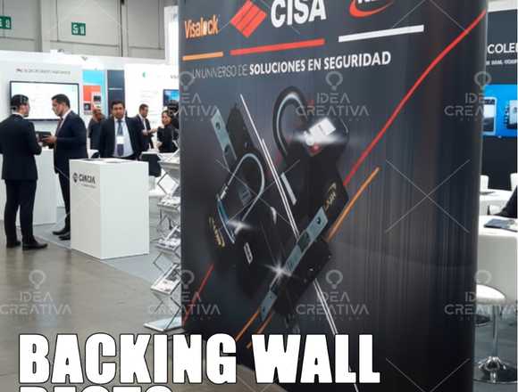 Backing Wall Recto - Gigantografía Para Eventos