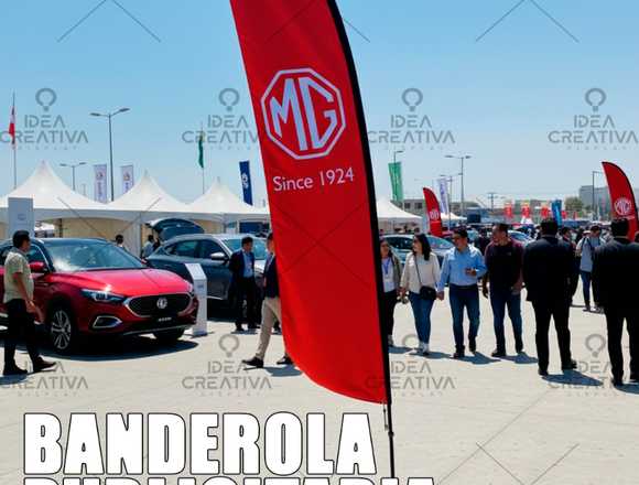 Banderola Publicitaria - Tipo Gota o Pluma en Lima (Lima 1) (Distrito)