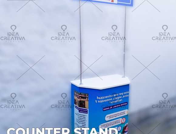 Counter Stand Hexagonal Publicitario en Lima (Lima 1) (Distrito)