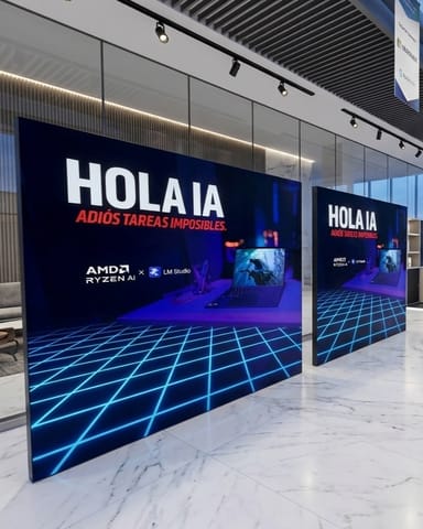 Backing araña plano publicitario plegable con maletín en Lima (Lima 1) (Distrito)