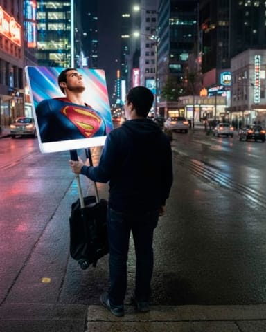 MOCHILA PUBLICITARIA LED PARA EVENTOS Y ACTIVACIONES en Lima (Lima 1) (Distrito)