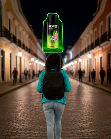 MOCHILA PUBLICITARIA NEON LED PARA ACTIVACIONES Y EVENTOS en Lima (Lima 1) (Distrito)