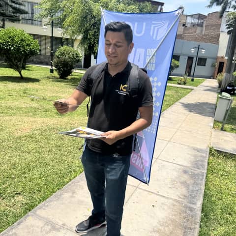 MOCHILA PUBLICITARIA TIPO ARAÑA PARA ACTIVACIONES en Lima (Lima 1) (Distrito)