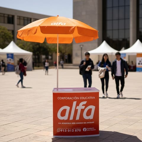 MODULO PVC CON SOMBRILLA PUBLICITARIO PERÚ en Lima (Lima 1) (Distrito)