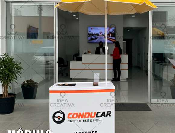 Módulos Portátiles Ruedas y Sombrilla Stands Venta en Lima (Lima 1) (Distrito)