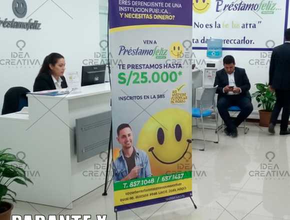Parante X Araña Publicitario | Exhibidor de Banner en Lima (Lima 1) (Distrito)