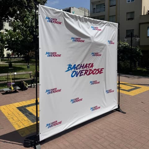 BACKING RACK BANNER AJUSTABLE PARA EVENTOS en Lima (Lima 1) (Distrito)