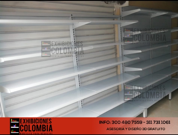 Mueble de exhibición de pared