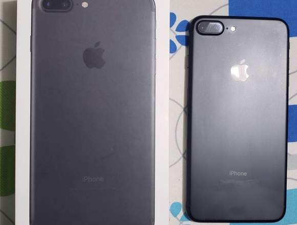 iPhone 7 Plus 128gb Negro Mate No Cambios