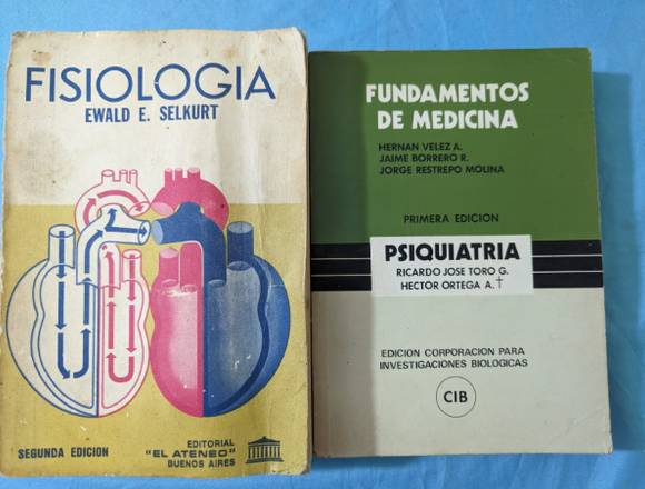 5 LIBROS DE MEDICINA en Santiago de Cali (Municipio)