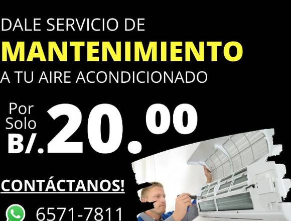 🔴 MANTENIMIENTO DE AIRES ACONDICIONADOS 🔴 en David (Distrito)