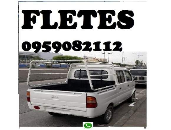 CAMIONETA FLETE PEQUEÑAS MUDANZAS SOLO GUAY en Empalme (Cantón)