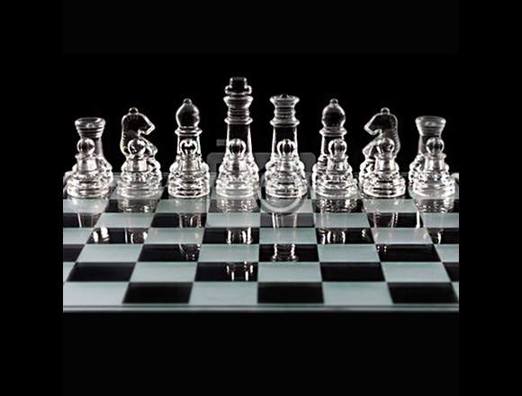 ♟️ AJEDREZ DE CRISTAL JUEGO MESA 1002 12-1 en Santiago (Comuna)